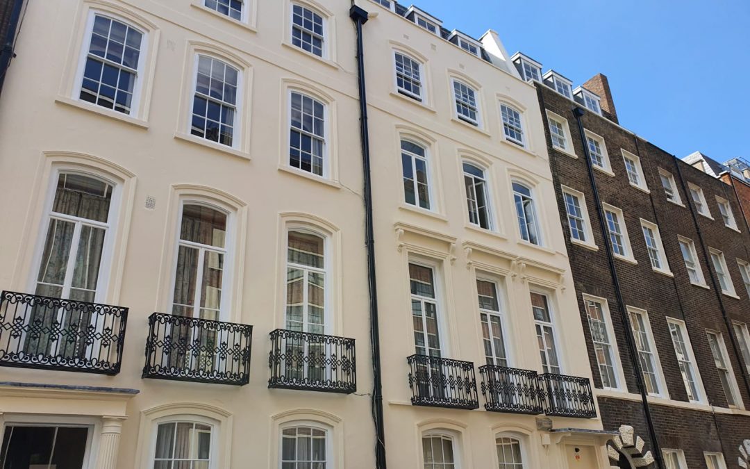 34-36 Clarges Street, London W1 – External decoration and repair works